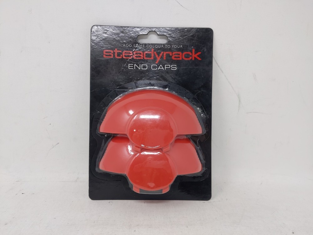 Steadyrack End Caps - Red - 2-Pack - New - In Box