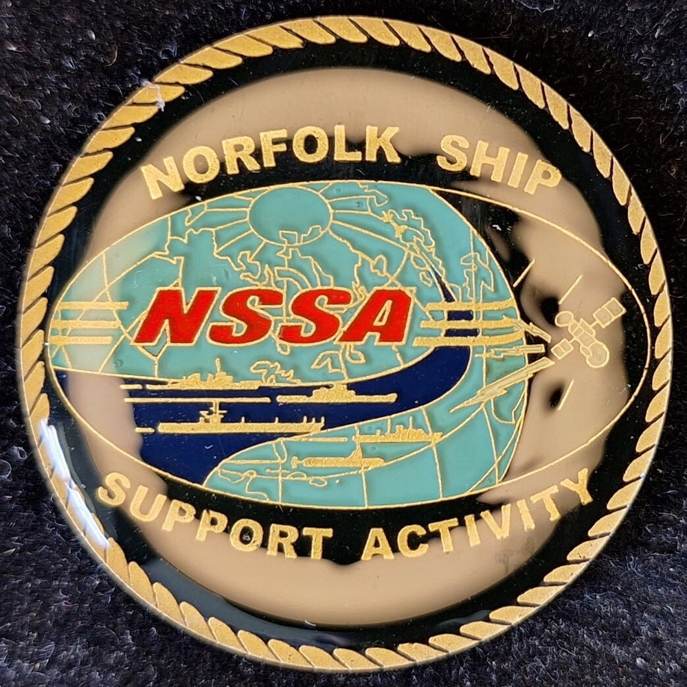 NSSA - Norfolk Ship Support Activity - Navy Challenge Coin