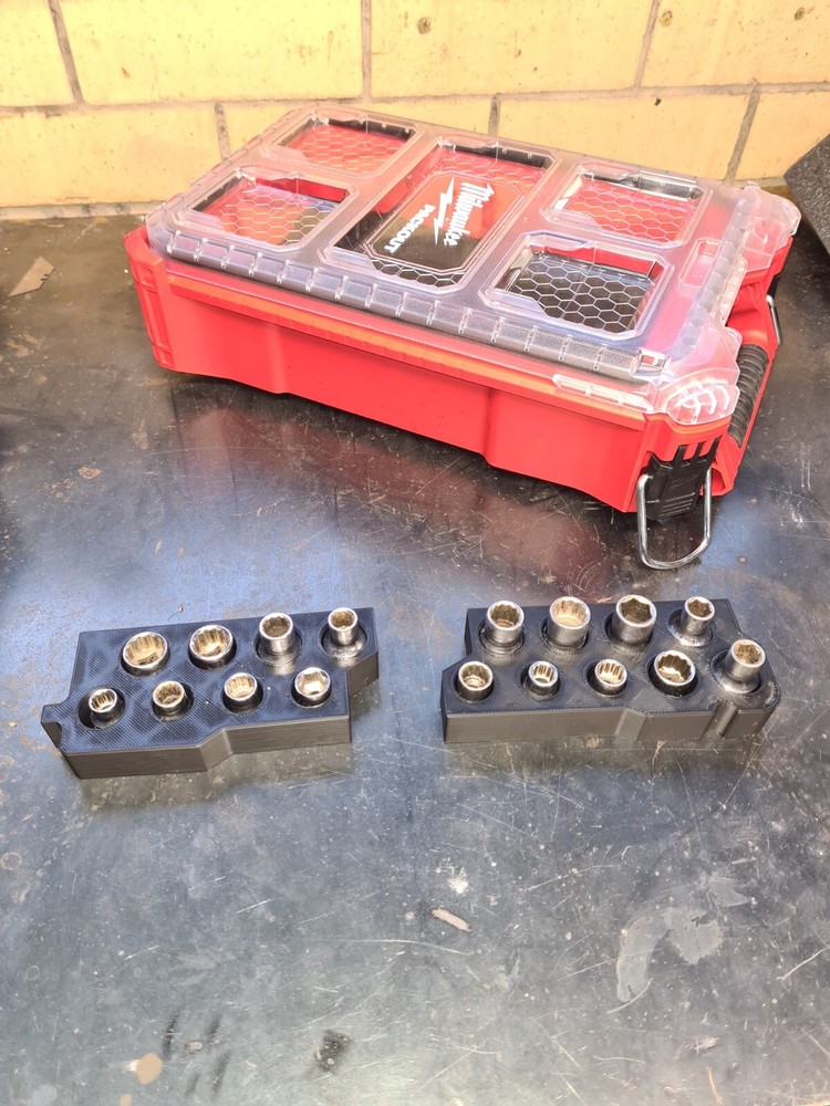 M12 3/8 Ratchet insert for Milwaukee Packout