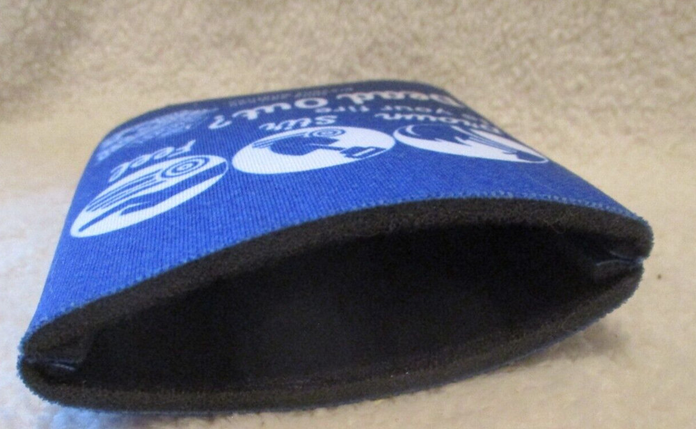 Smokey Bear~Can Cooler~Blue~1 qty.