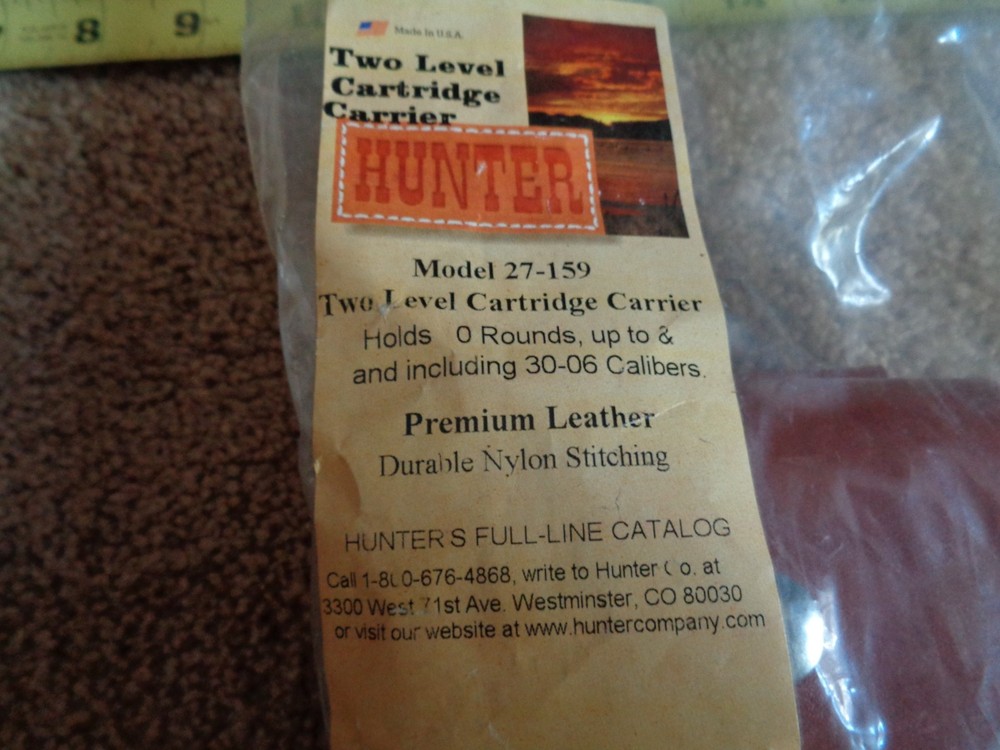 HUNTER 27-159 CARTRIDGE CARRIER