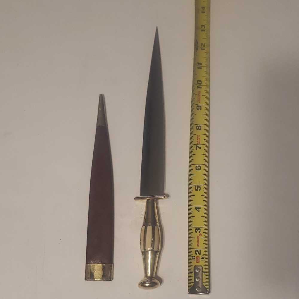 19C Spanish Albacete Punal Dagger