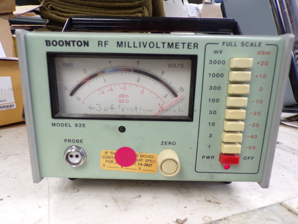 Boonton 92E RF Millivoltmeter