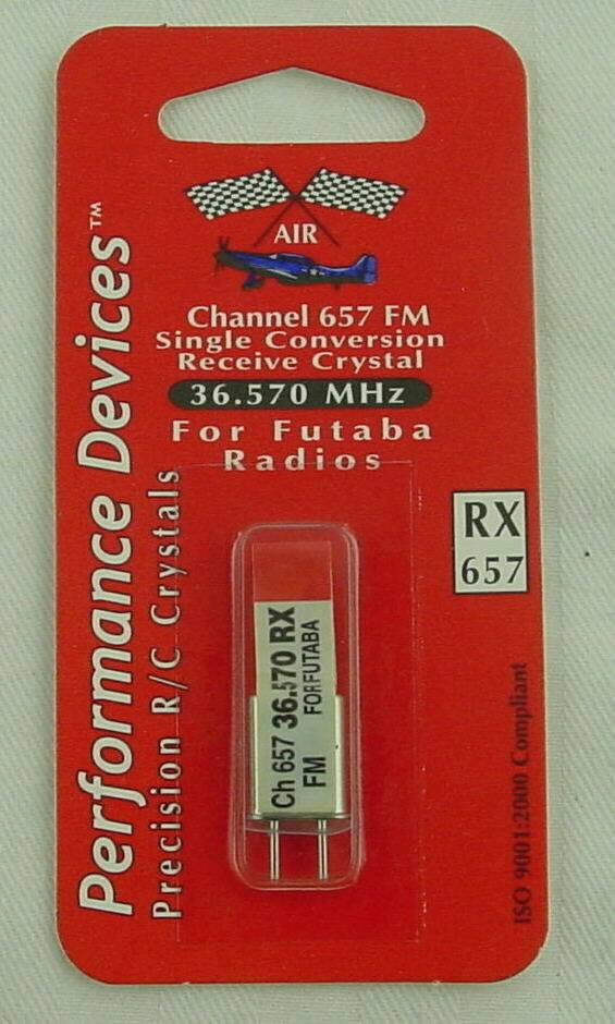 Futaba 36Mhz Channel 657 (36.570) FM Receiver Crystal