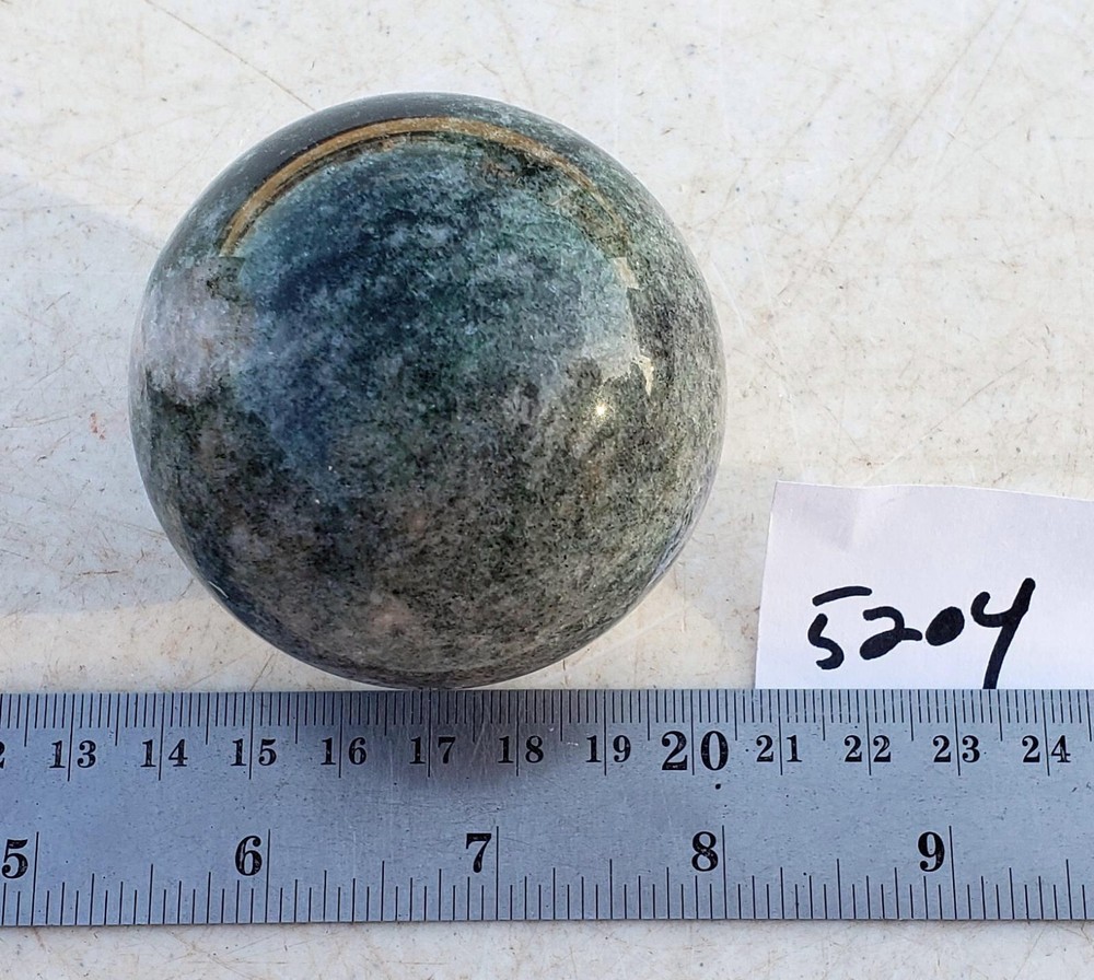 Fuchsite 60mm Sphere for Collection or Home Decor or Unique Gift 5204