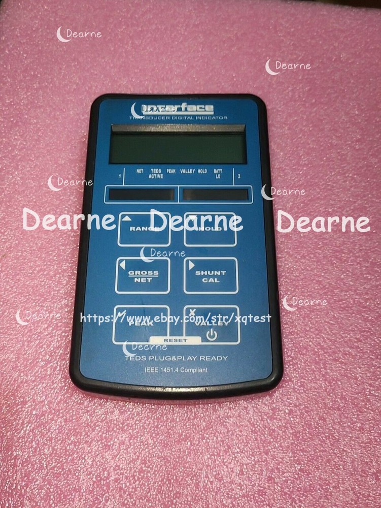 Interface 9320-1 TEDS Handheld Transducer Digital INDICATOR Load Cell