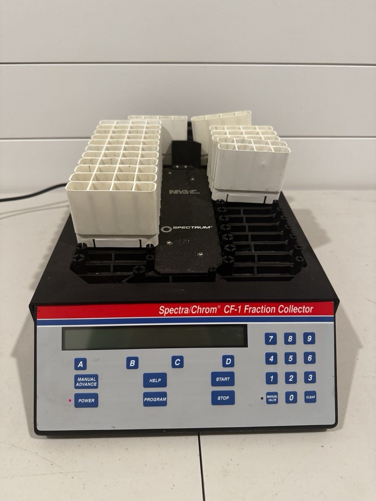 Spectra/Chrom 124845 CF-1 Fraction Collector Digital Programmable Peak Separator