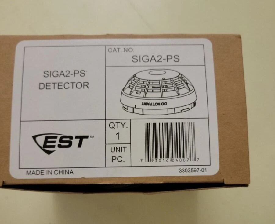 Edwards SIGA2-PS Fire Alarm Smoke Detector..
