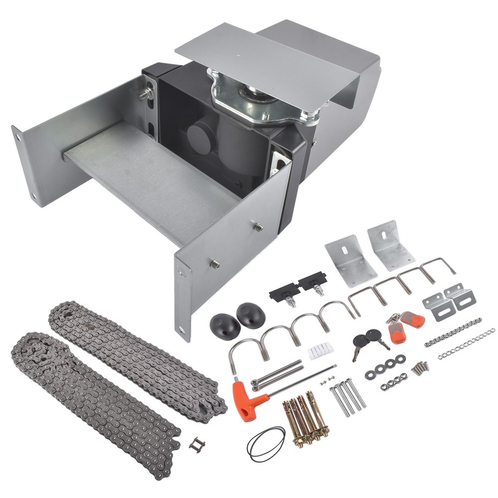 Automatic Gate Opener 3300LBS with Infrared Sensor and 2 Remote Controls