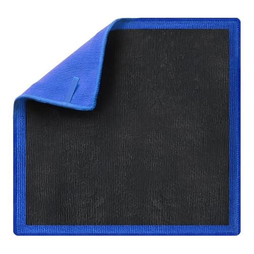Clay Towel Auto Detailing 1 Pack, Fine Grade Microfiber Chamois 4 Pack Red