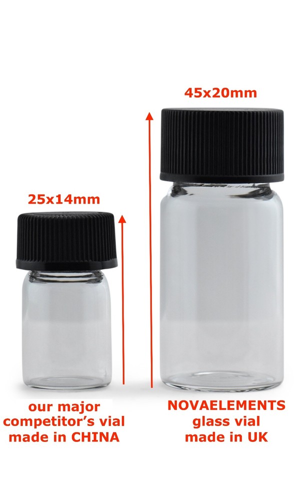 Periodic Table Elements Set 61 Periodic Elements Samples Labeled Glass Vials