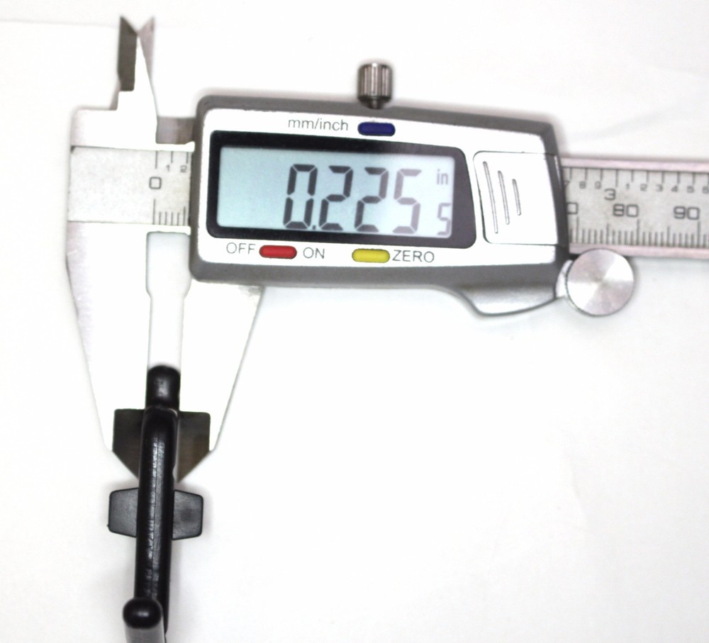 Plastic Black L Style Pegboard Hook Kit - 25 Pack Tool PEGBOARD NOT INCLUDED