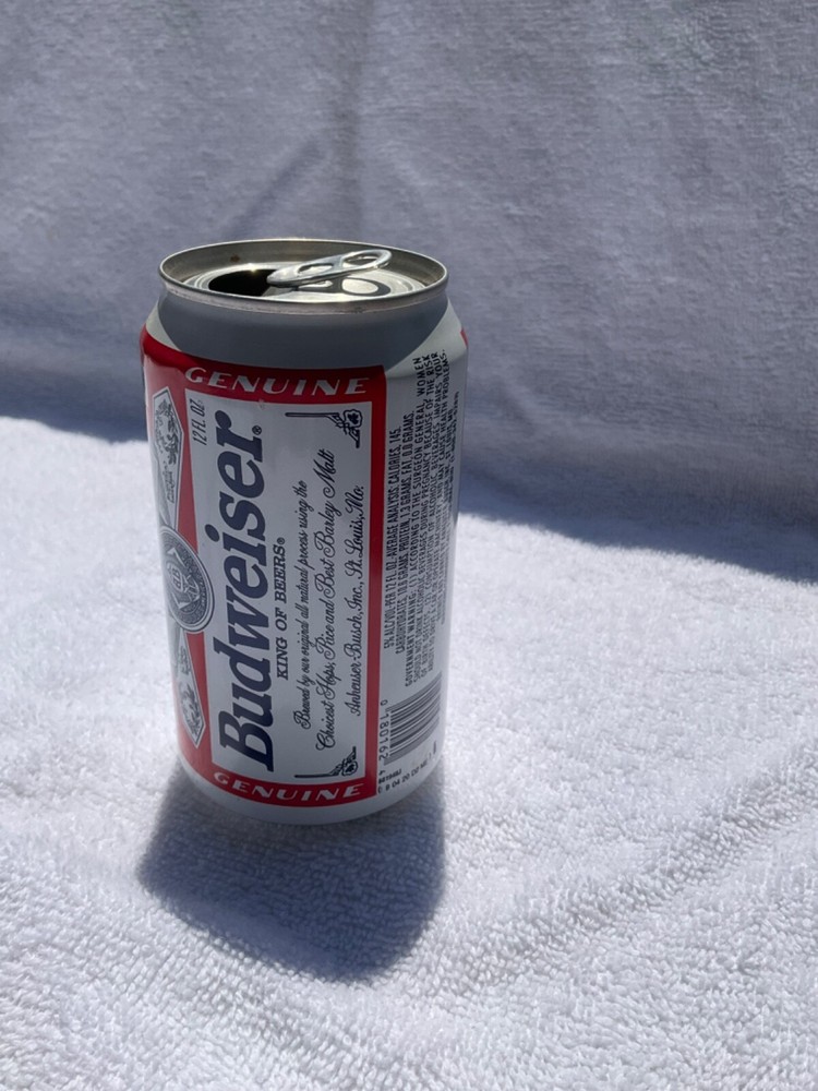 Budweiser Boston Celtics 12 oz Beer Can