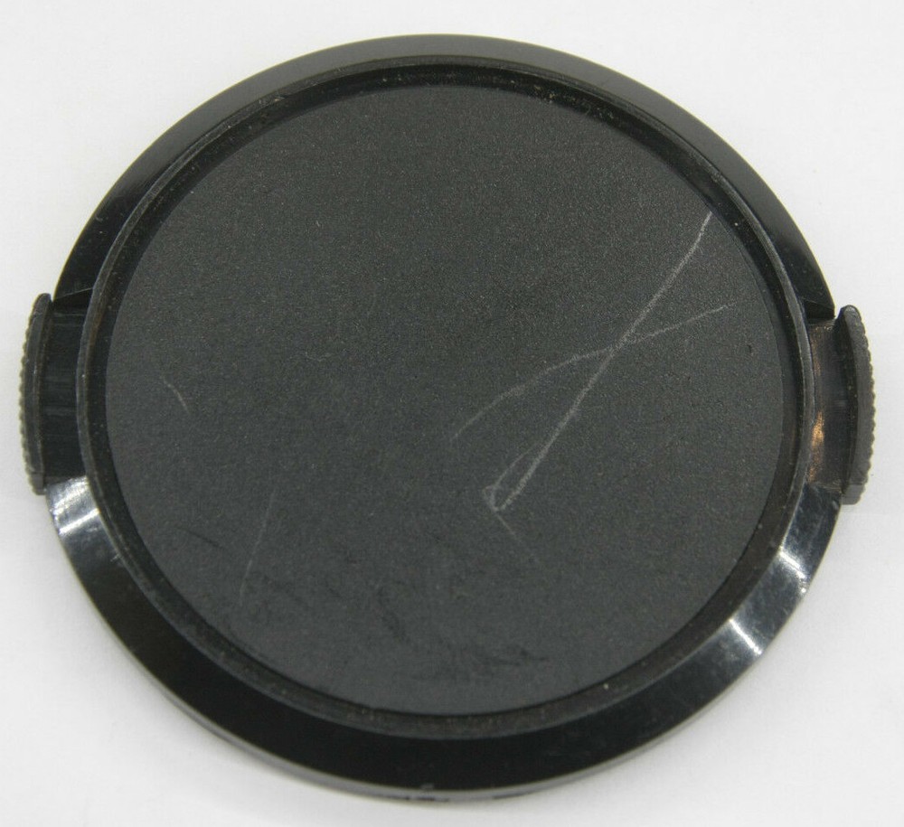 62mm  - Front Snap On Lens Cap - Unbranded - Smooth - USED E52X