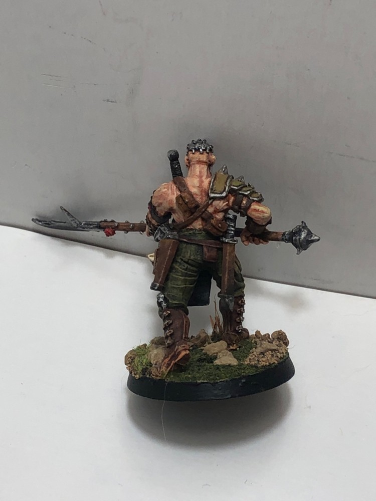 Inquisitor Sergeant Stone Metal - OOP - Games Workshop Warhammer 40K 54mm