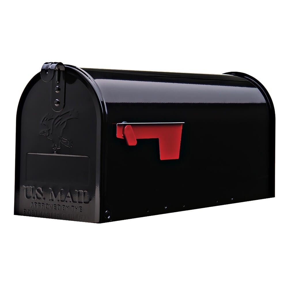 Gibraltar E1100B00 Mailboxes Elite Medium Capacity Galvanized Steel Black