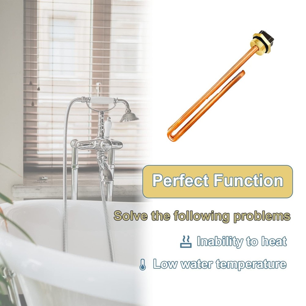 Upgraded HE 55220 Water Heater Element, For Ecosmart ECO POU 6, ECO 8, ECO 11...