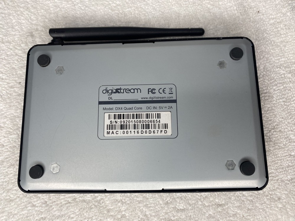 DigiXstream DX4 Quad Core 4K Android Media Box Original Box