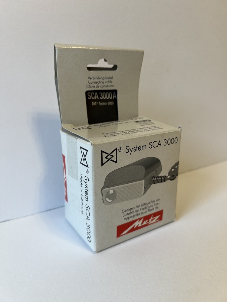 Metz SCA3000A TTL Flash Adapter / Module - New in Box - Made in Germany