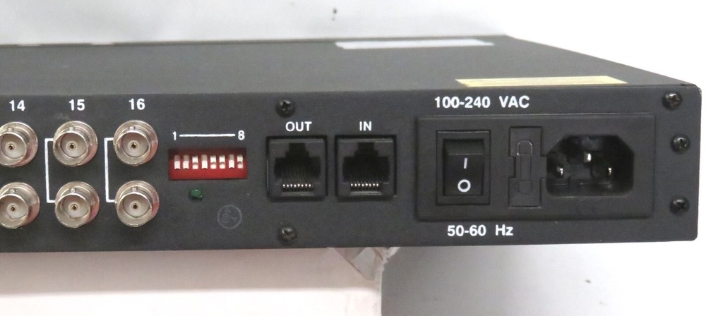Turns On * Pelco CM9760-CXTA Coaxitron Translator