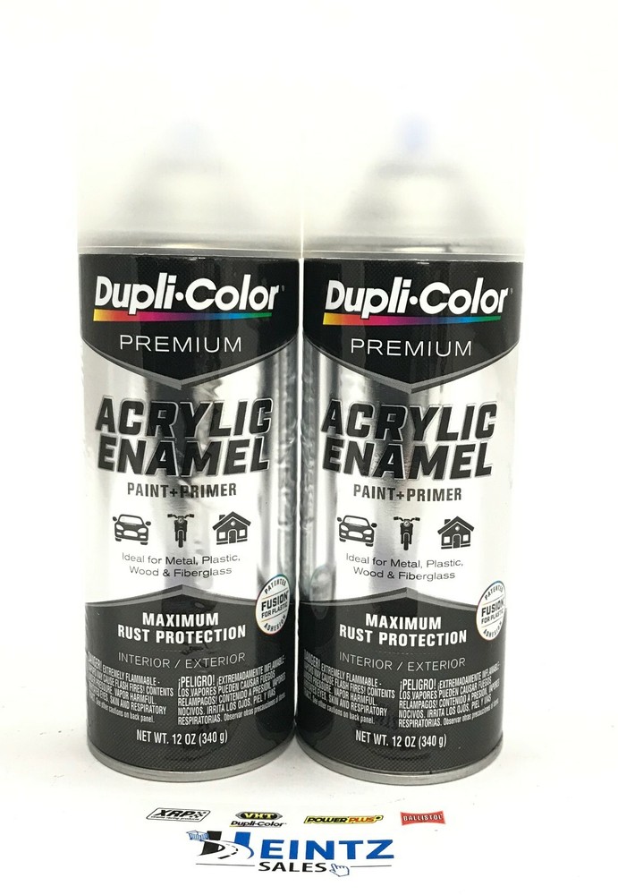 Duplicolor PAE115-2 PACK MATTE CLEAR Premium Acrylic Enamel -Max Rust Protection