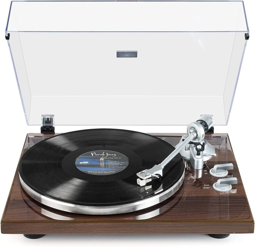 Turntables Belt-Drive Record Player with Wireless Output Connection Vinyl Player