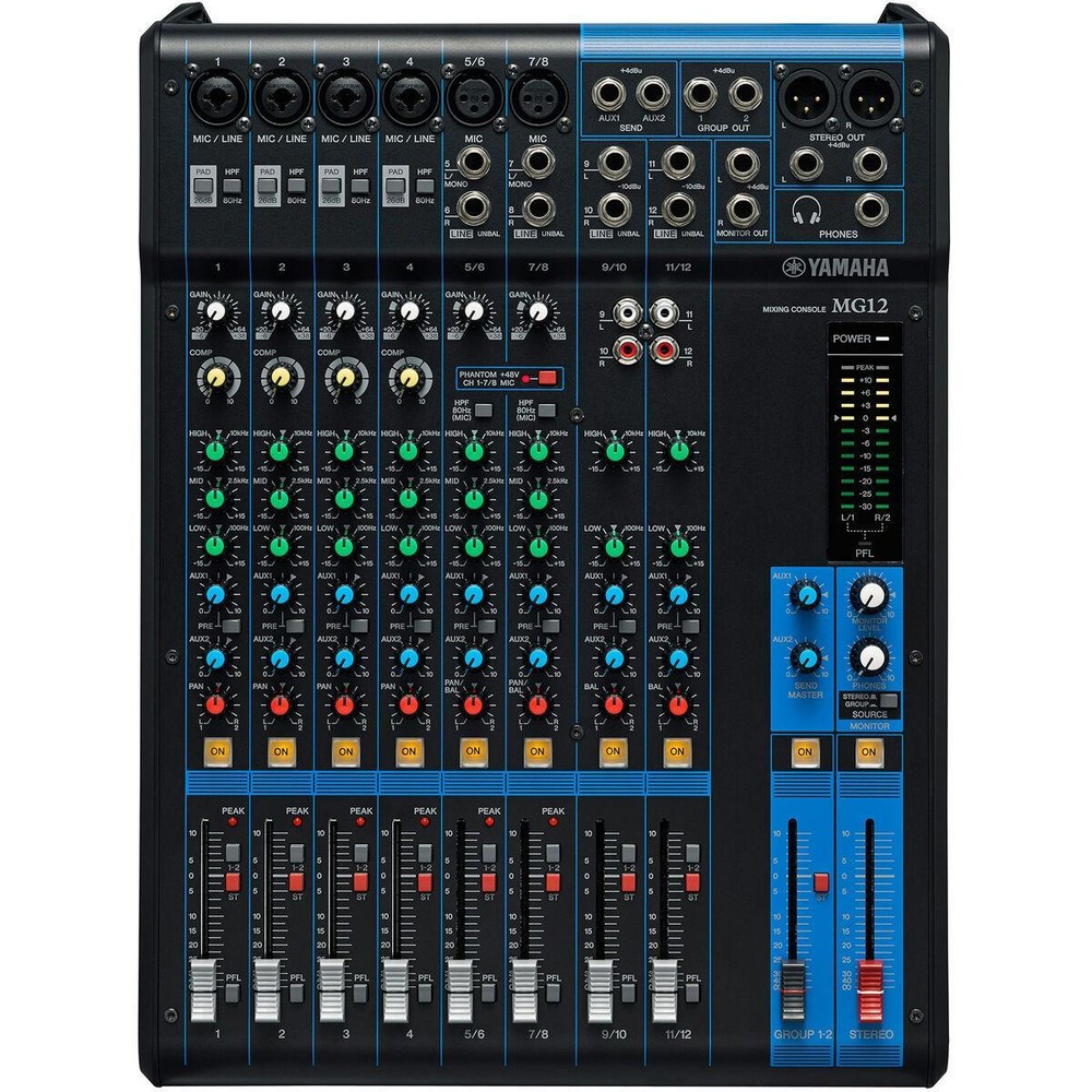 Yamaha MG12 12-Input 4-Bus Mixer