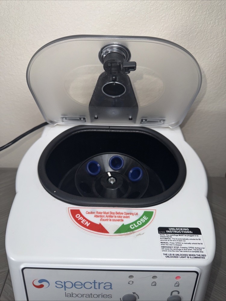 Spectra Laboratories Model 614L Centrifuge Drucker Diagnostics