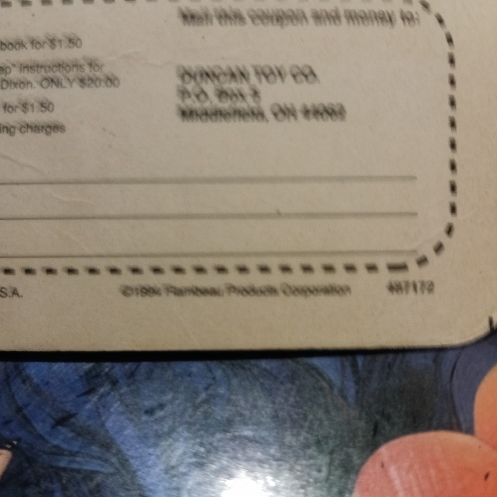 1994 Duncan youo Buterfly still in package