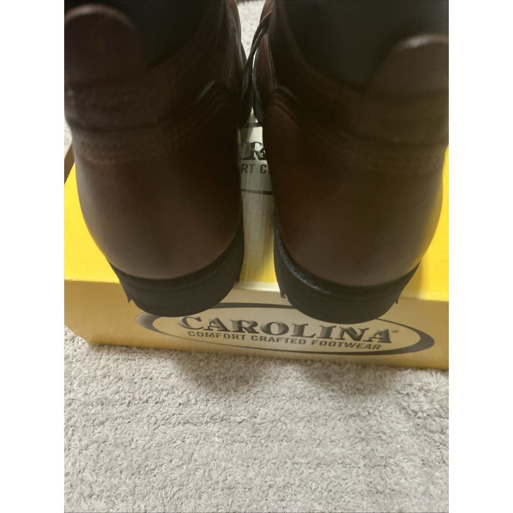 Carolina 6" St Plain Toe Grizzley B Size 11.5 4E