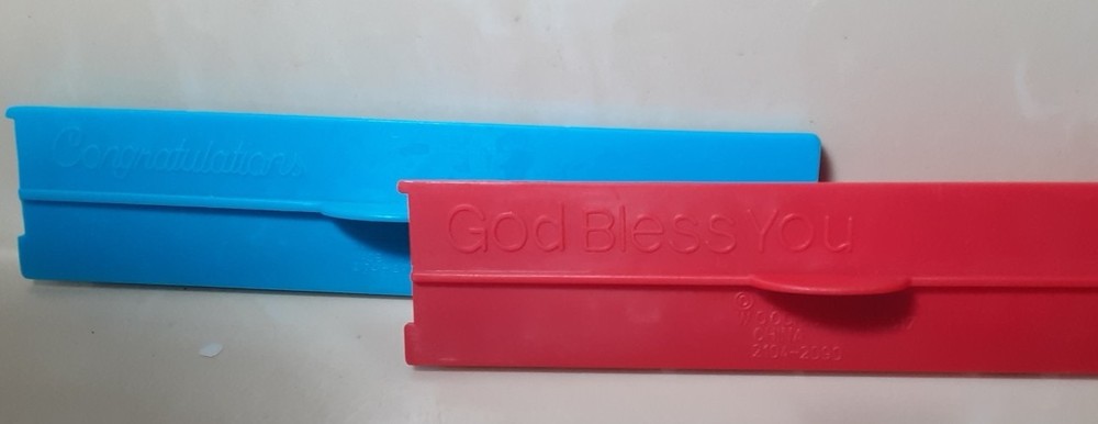 13 pc set 1988-1990 Wilton Message Pattern press forms stamps