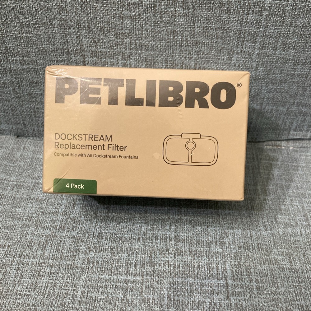(4-Pk) Petlibro Dockstream Replacement Filters Works With All Dockstream Systems