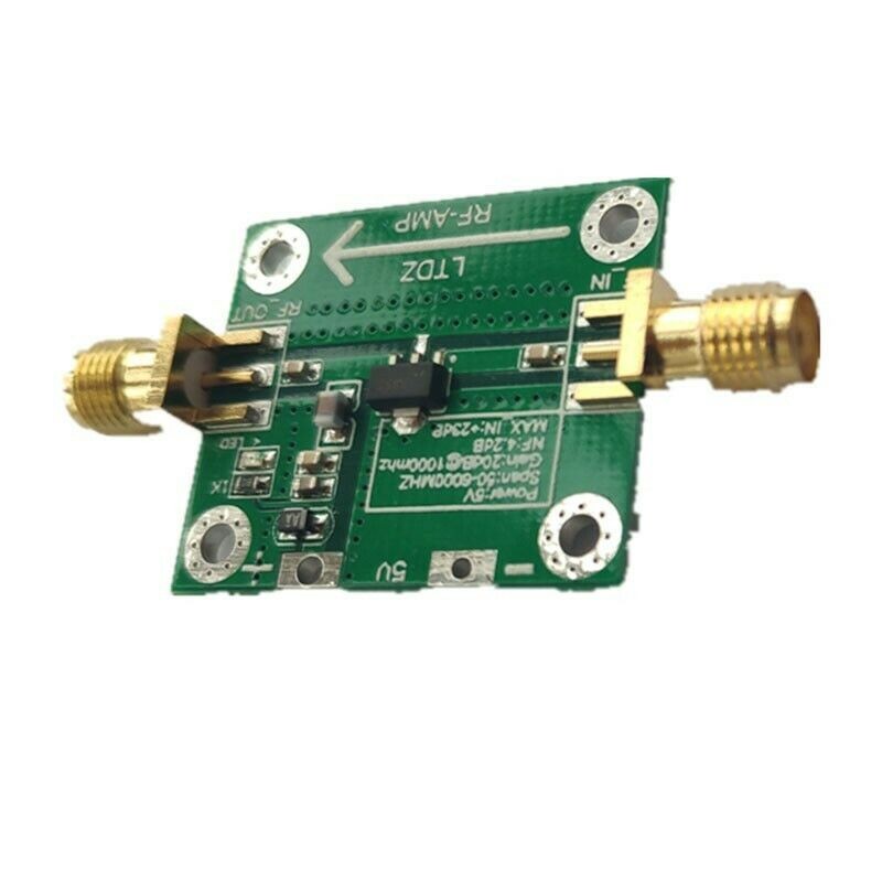 5V Power RF Amplifier Board 50M-6000Mhz Transmitter Circuit Module SBB5089