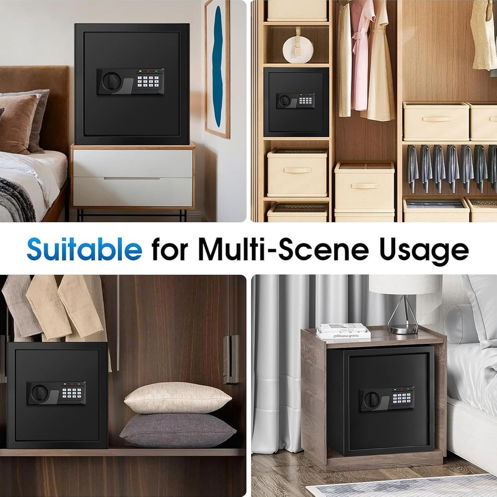 2.3 Cuft Fire Proof Safe Home Documents Use Small Home Safes Water & Fireproof