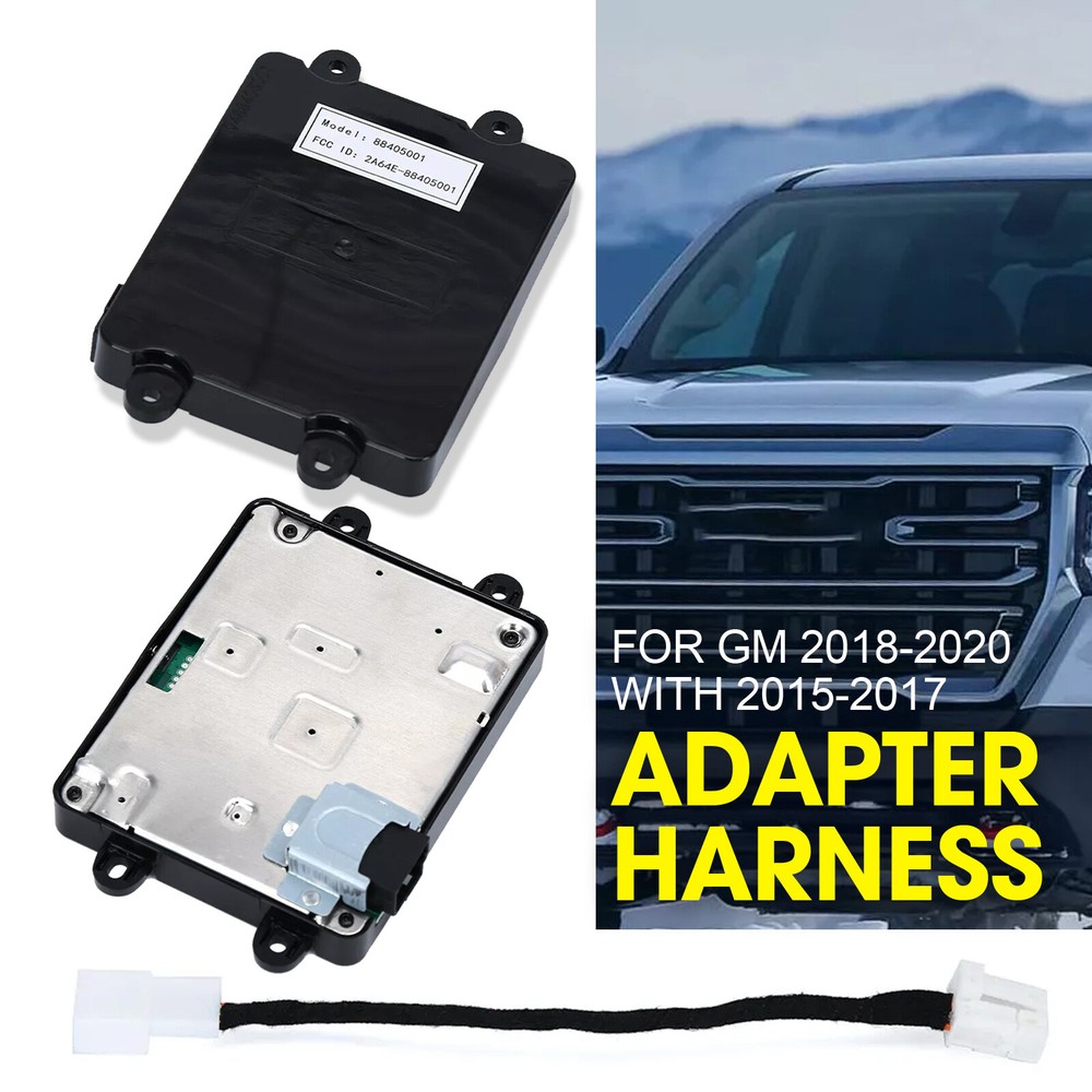 Updated Wireless Charging Module For GM 2018-20 with 2015-17 Adapter Harness
