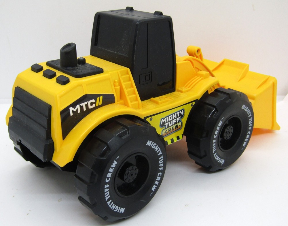 Mighty Tuff Crew Construction Front Loader with Lights and Sound.