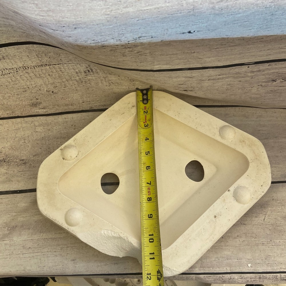 Holland Ceramic Casting Mold Square Ashtray Plate #H-64