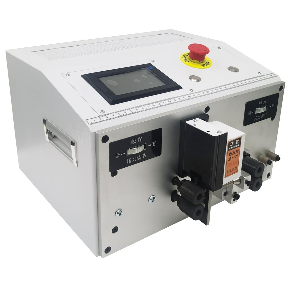 110V Wire Cable Stripping Machine 0.1-4.5mm² Fully Automatic Copper Cable Cuttin