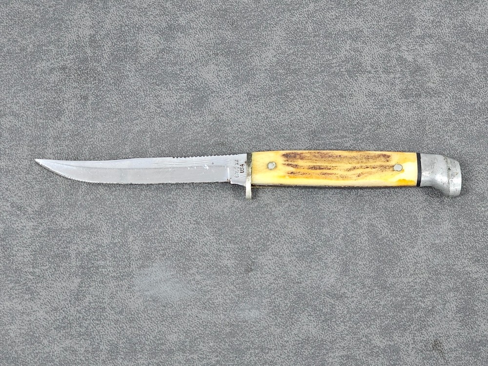 Case XX Fixed Blade Stag Handle Knife 6-1/4" (NO SHEATH)