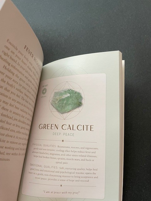 Crystal Healing Card Deck and Booklet