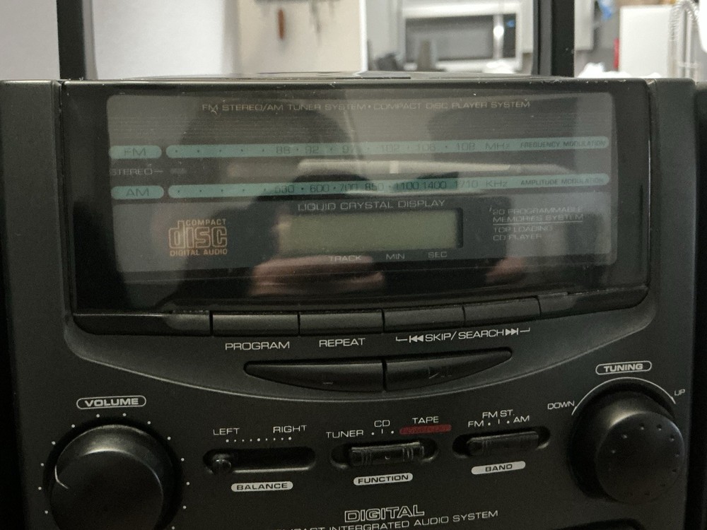 Vintage Koss HG33S Digital Compact Audio System FM/AM CD Cassette Tested