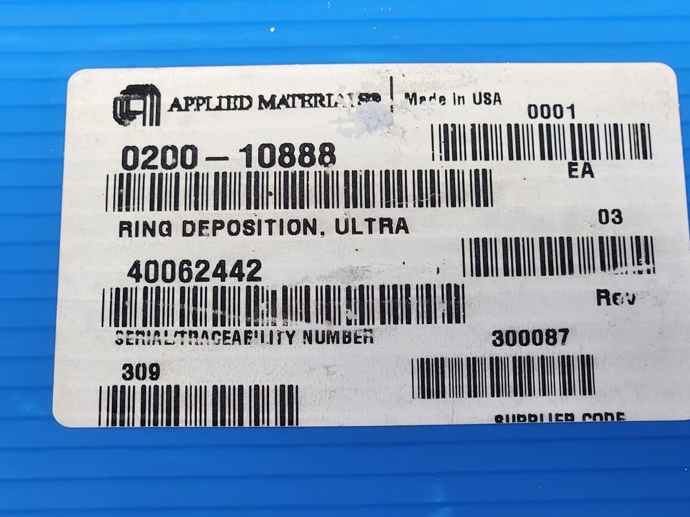 Applied Materials AMAT 0200-10888 Ring Deposition Ultra