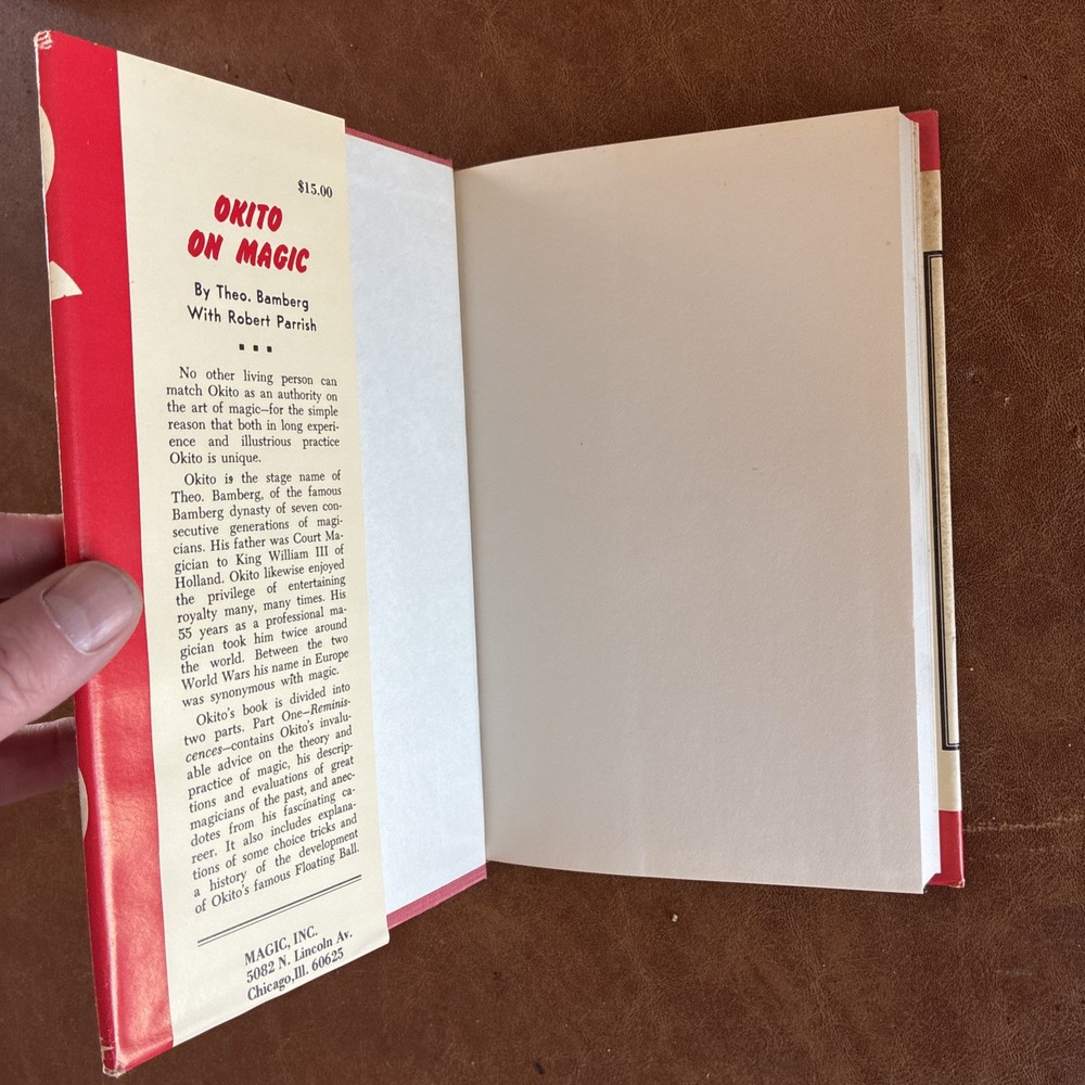 Okito On Magic - 1973 Magic Inc Version, See Pictures