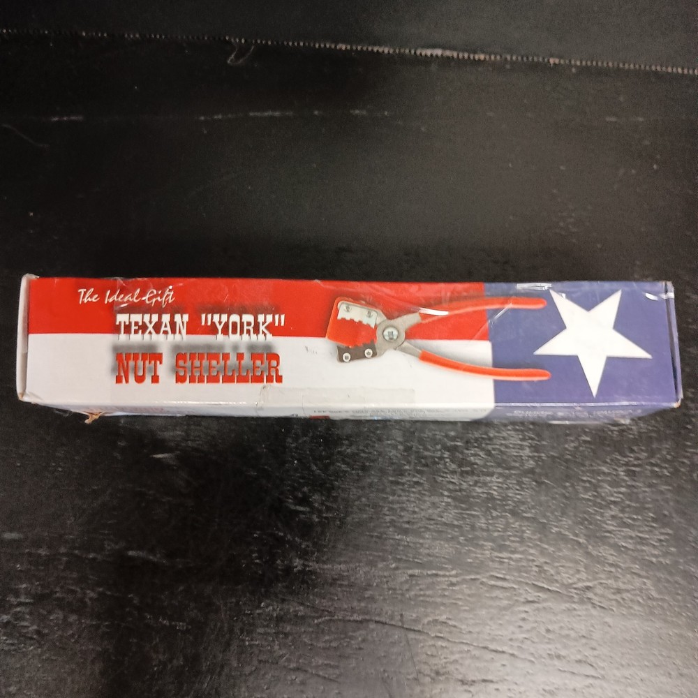 Vintage Texan York Nut Sheller Sealed On Original Box