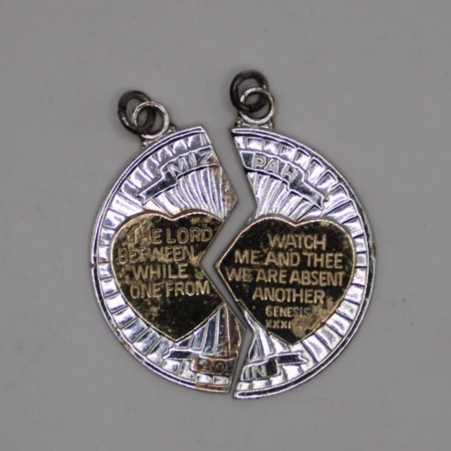 Sterling Silver Love Heart Charm/Pendant