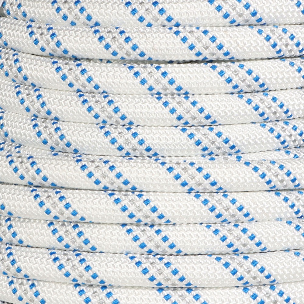 5/8" × 150' Nylon Double Braid Polyester Arborist Bull Rope Pulling Rigging Line