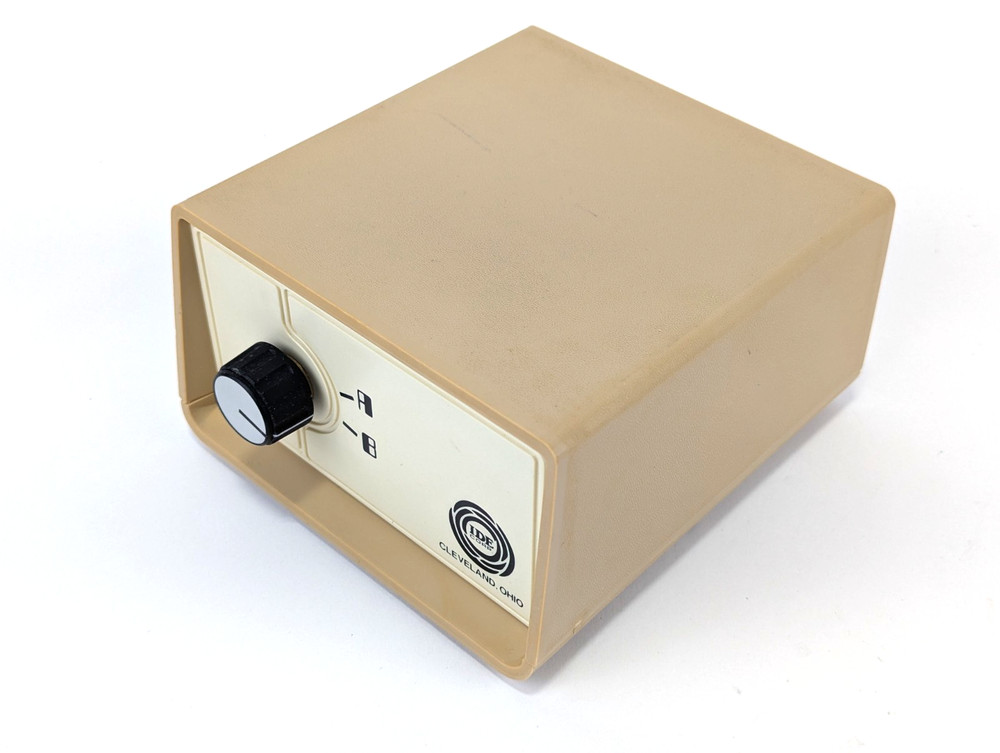 Super Cool - Vintage RS-232 / Parallel Data Switch Box! IDE Corp - Full Wiring