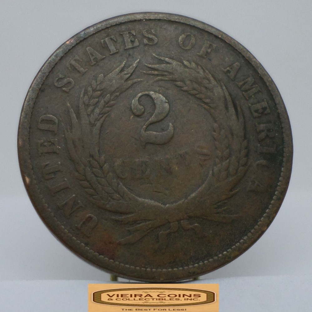 1867 Two-Cent Piece, 2 Cents Piece - #C53542NQ
