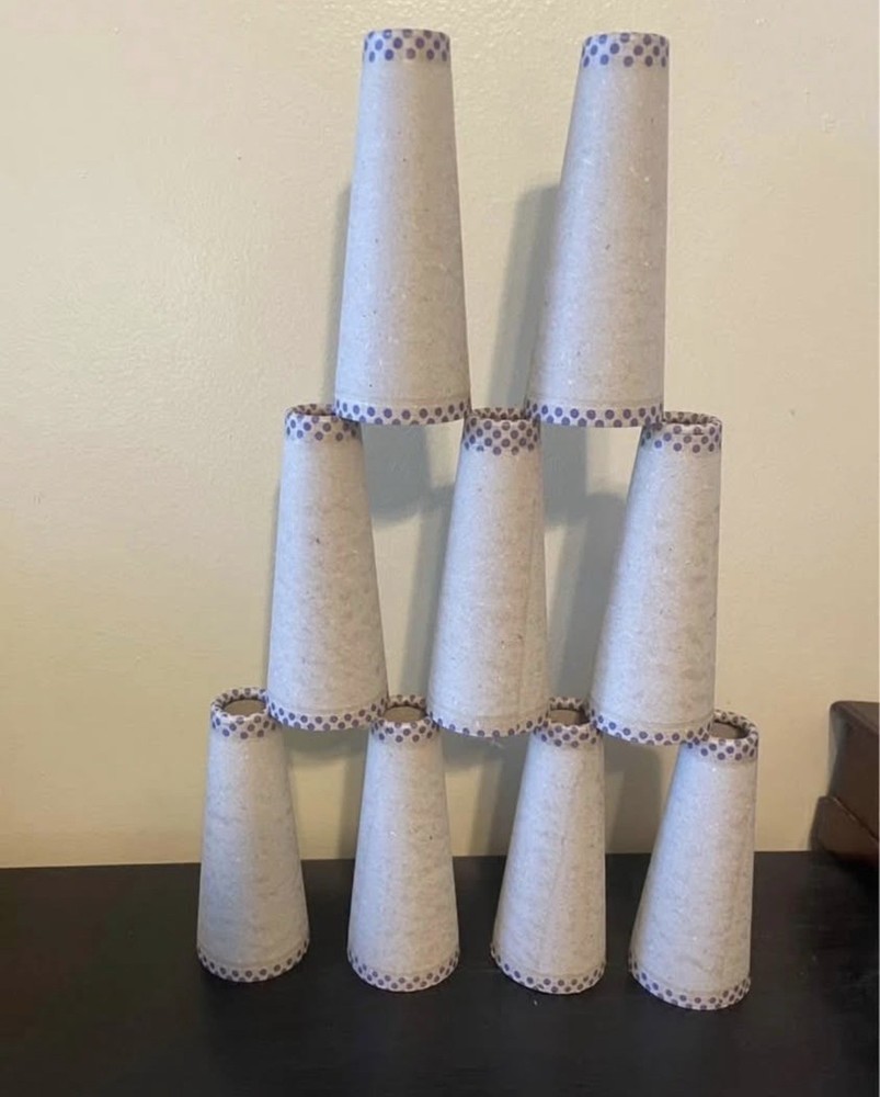 Cardboard Yarn Cones - 15 cones