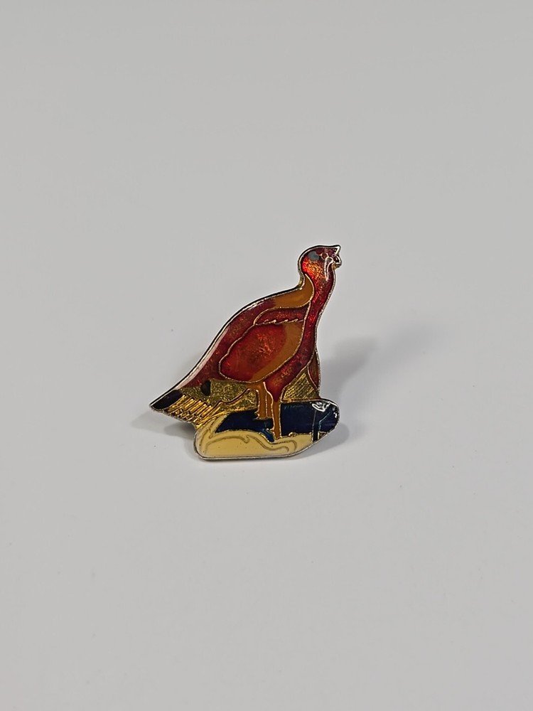 Pheasant Bird Lapel Pin